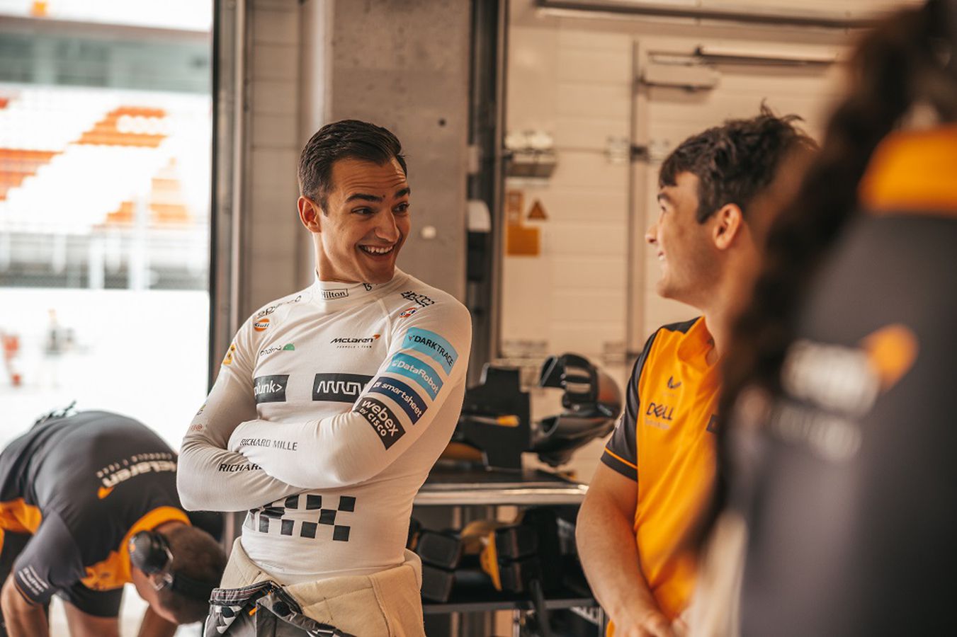 Alex Palou and Pato O'Ward beam over McLaren F car performance