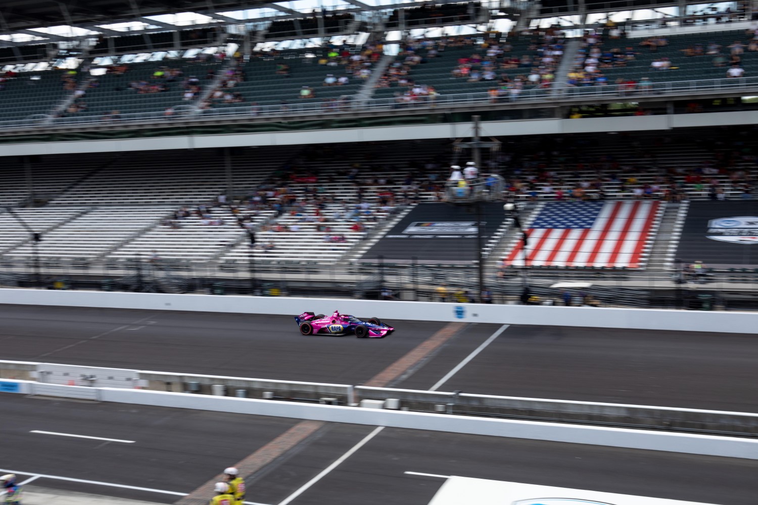 Alexander Rossi wins the 2022 Gallagher GP. Photo courtesy of IndyCar