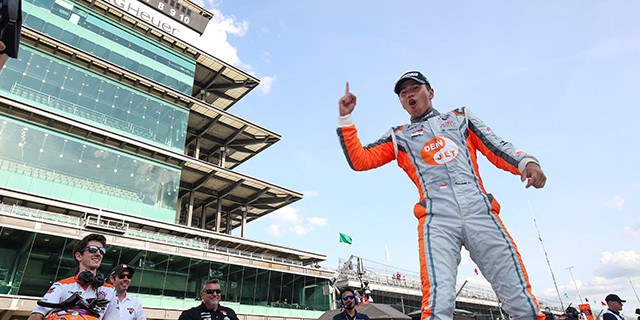Indy Lights: Frost Avoids Trouble, Claims First Victory at IMS