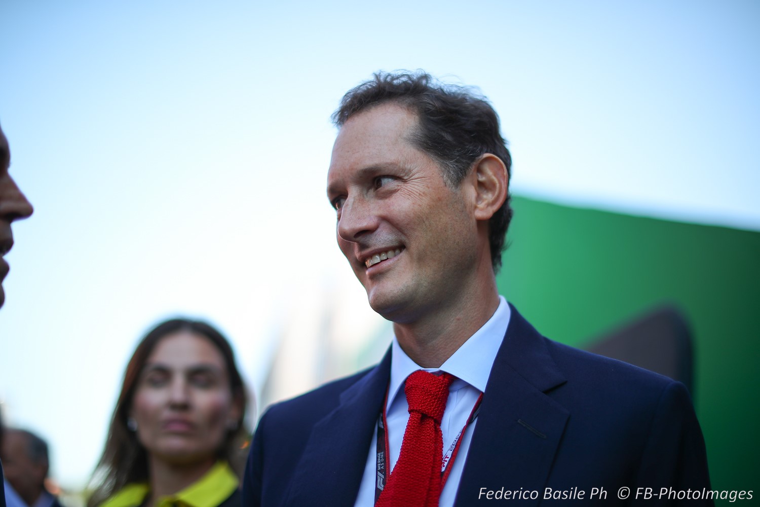 ohn Elkann president of the Scuderia Ferrari Enzo Ferrari during the Italian GP, 8-11 September 2022 at Monza track, Formula 1 World championship 2022.