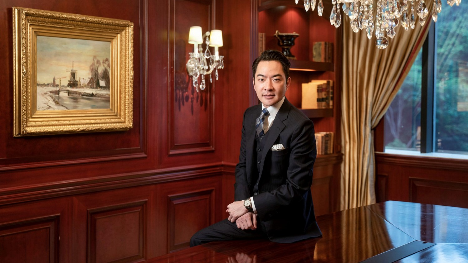 Life insurance tycoon Calvin Lo