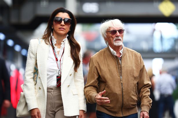 In 2022 Bernie Ecclestone, 91, was back in the F1 paddock with his Brazilian wife Fabiana Flosi, 44
