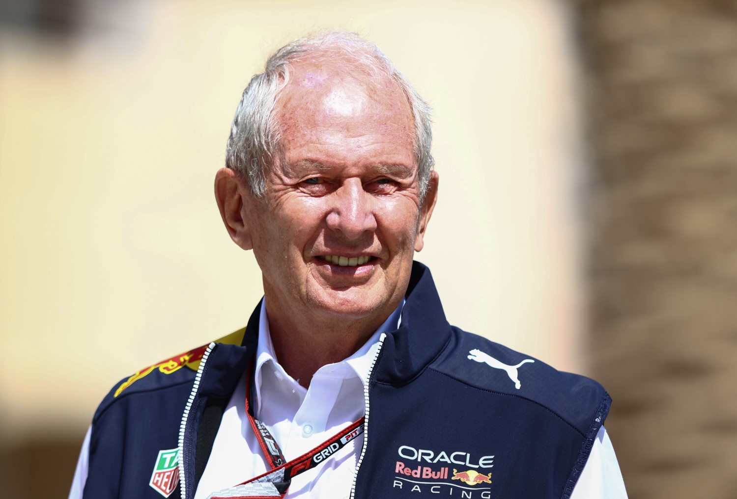 Red Bull Racing Team Consultant Dr Helmut Marko looks on in the Paddock (Photo by Mark Thompson/Getty Images)