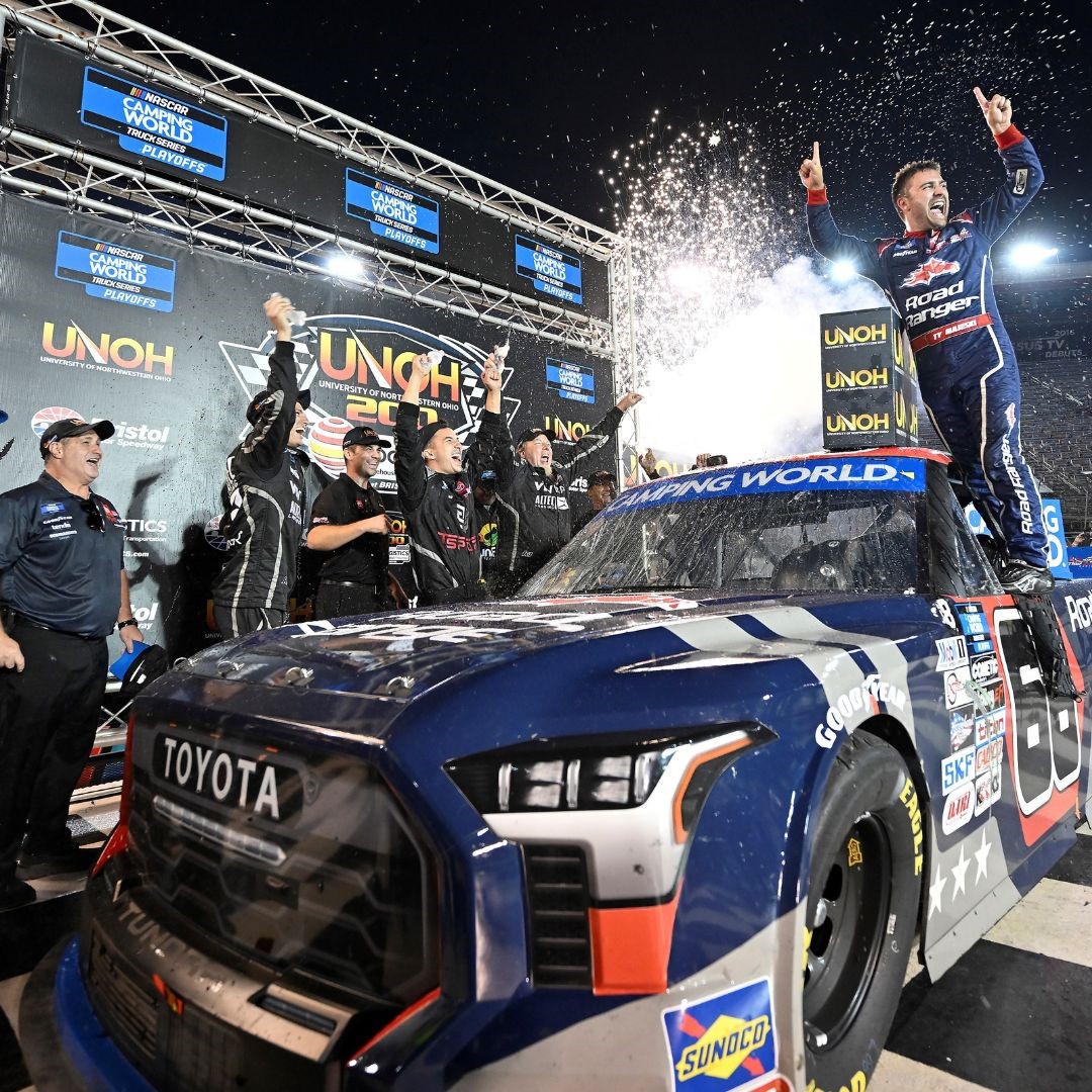 NASCAR Majeski wins Truck race at Bristol