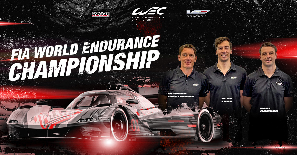 WEC: CGR and Cadillac Racing Announce Drivers for 2023 WEC Entry 