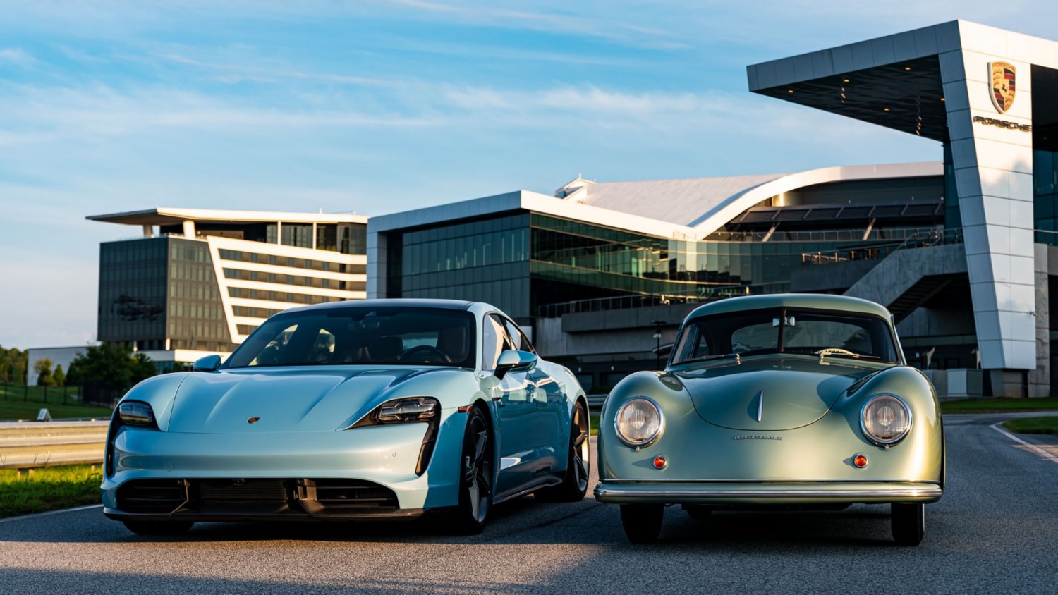 2020 Taycan Turbo S, 1950 356, Porsche Experience Center Atlanta, 2020, Porsche Cars North America, Inc.Photo Credit: Porsche Cars North America, Inc.