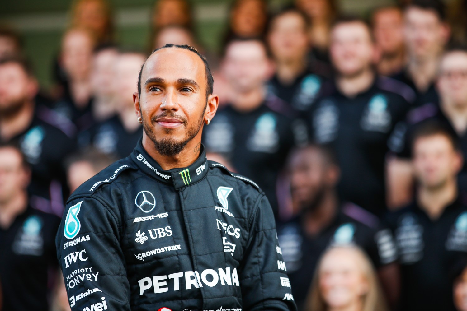 Lewis Hamilton 2023 Abu Dhabi Grand Prix, Friday - LAT Images