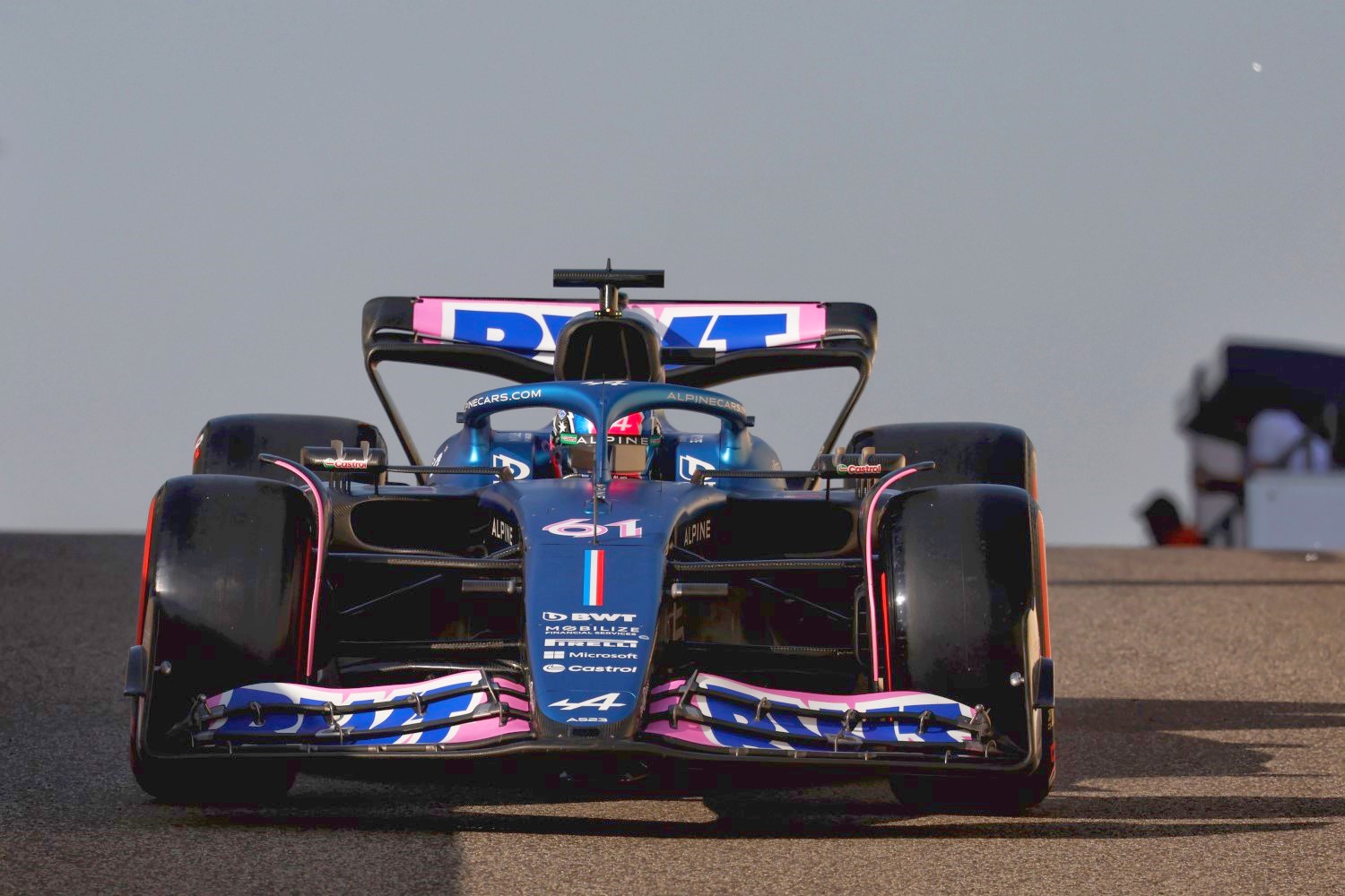 Jack Doohan (AUS) Alpine F1 Team A523 Reserve Driver. Formula One Testing, Tuesday 28th November 2023. Yas Marina Circuit, Abu Dhabi, UAE.