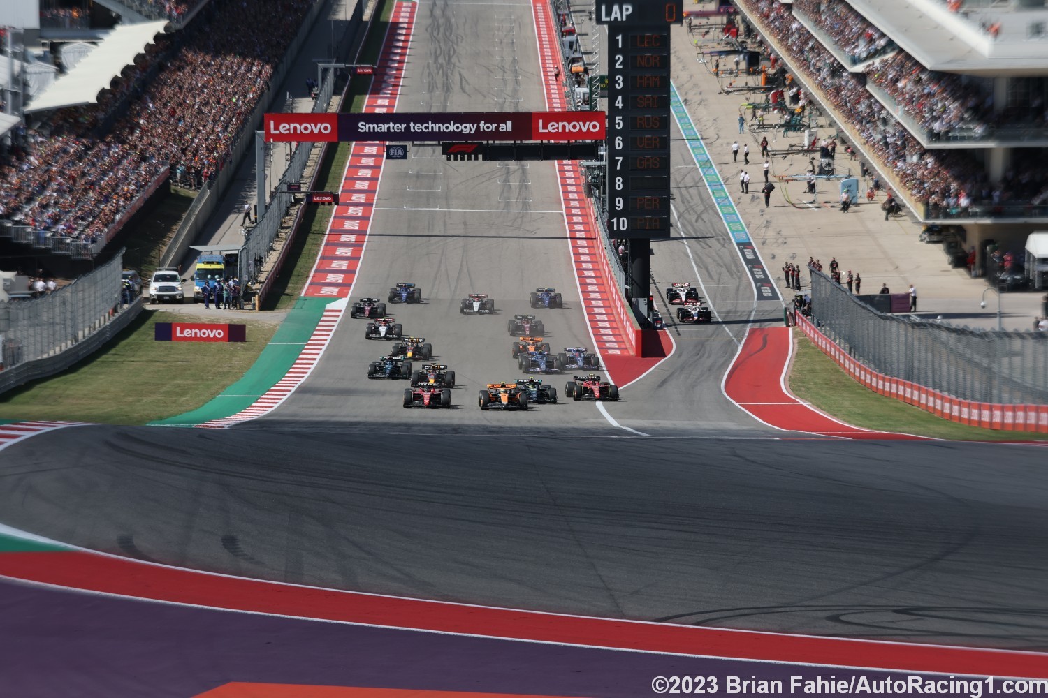 2023 USGP Race Start