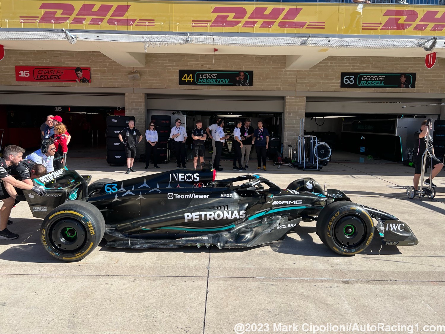 Mercedes has brought a big upgrade for the floor at COTA