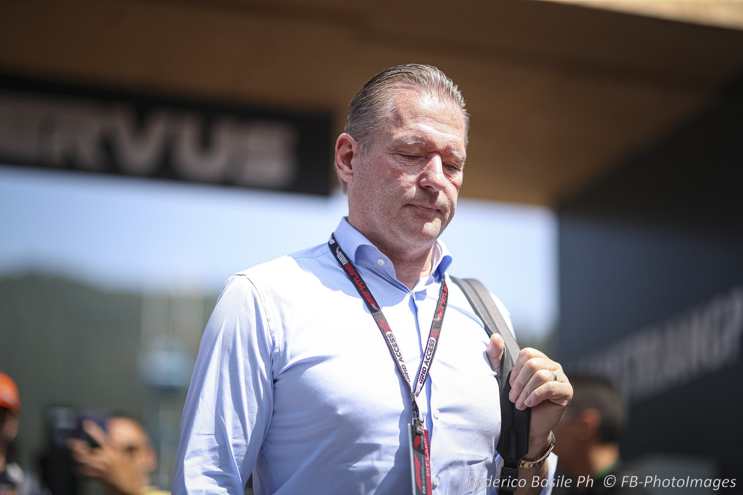 Jos Verstappen (NED) father of Max Verstappen Red Bull Racing Honda, and former F1 driver, for Arrows; Tyrrel; Benetton; Footwork; and Minardi, during the Austrian GP, Spielberg 29 June-2 July 2023 at the Red Bull Ring, Formula 1 World championship 2023.