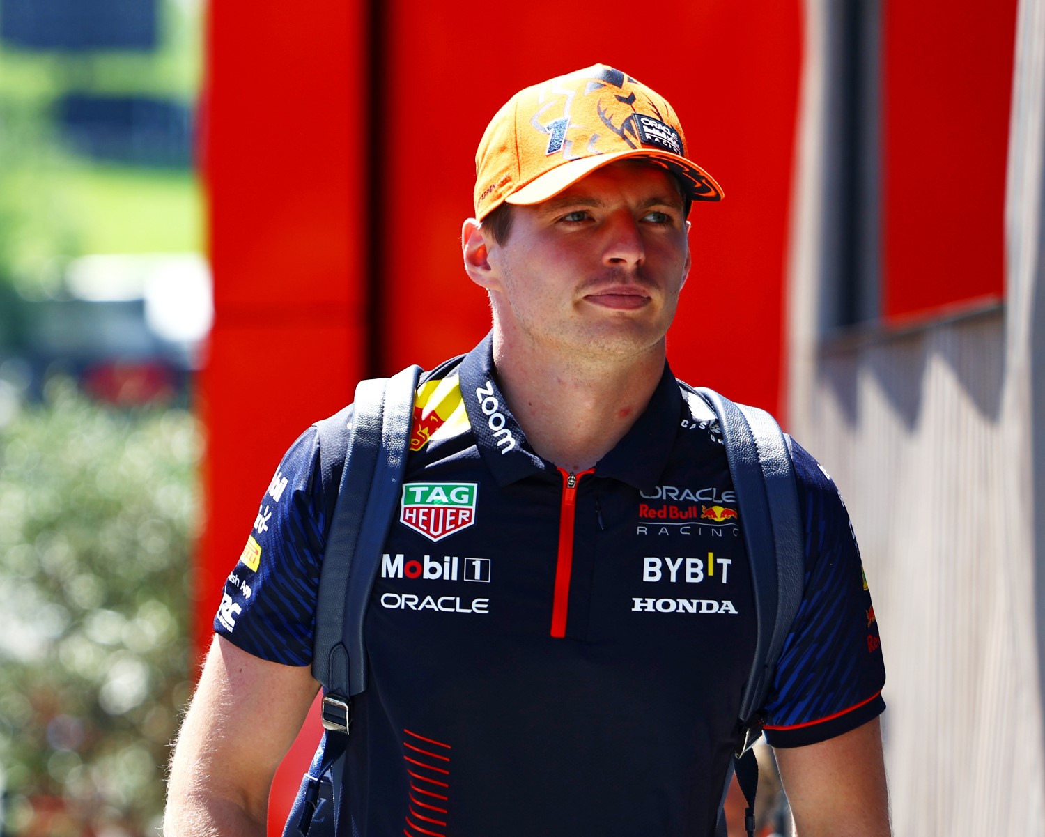 Max Verstappen of the Netherlands and Oracle Red Bull Racing walks in the Paddock during previews ahead of the F1 Grand Prix of Austria at Red Bull Ring on June 29, 2023 in Spielberg, Austria. (Photo by Mark Thompson/Getty Images) // Getty Images / Red Bull Content Pool