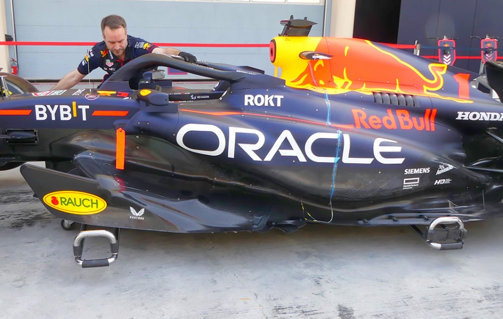 First photos of the real Red Bull RB19