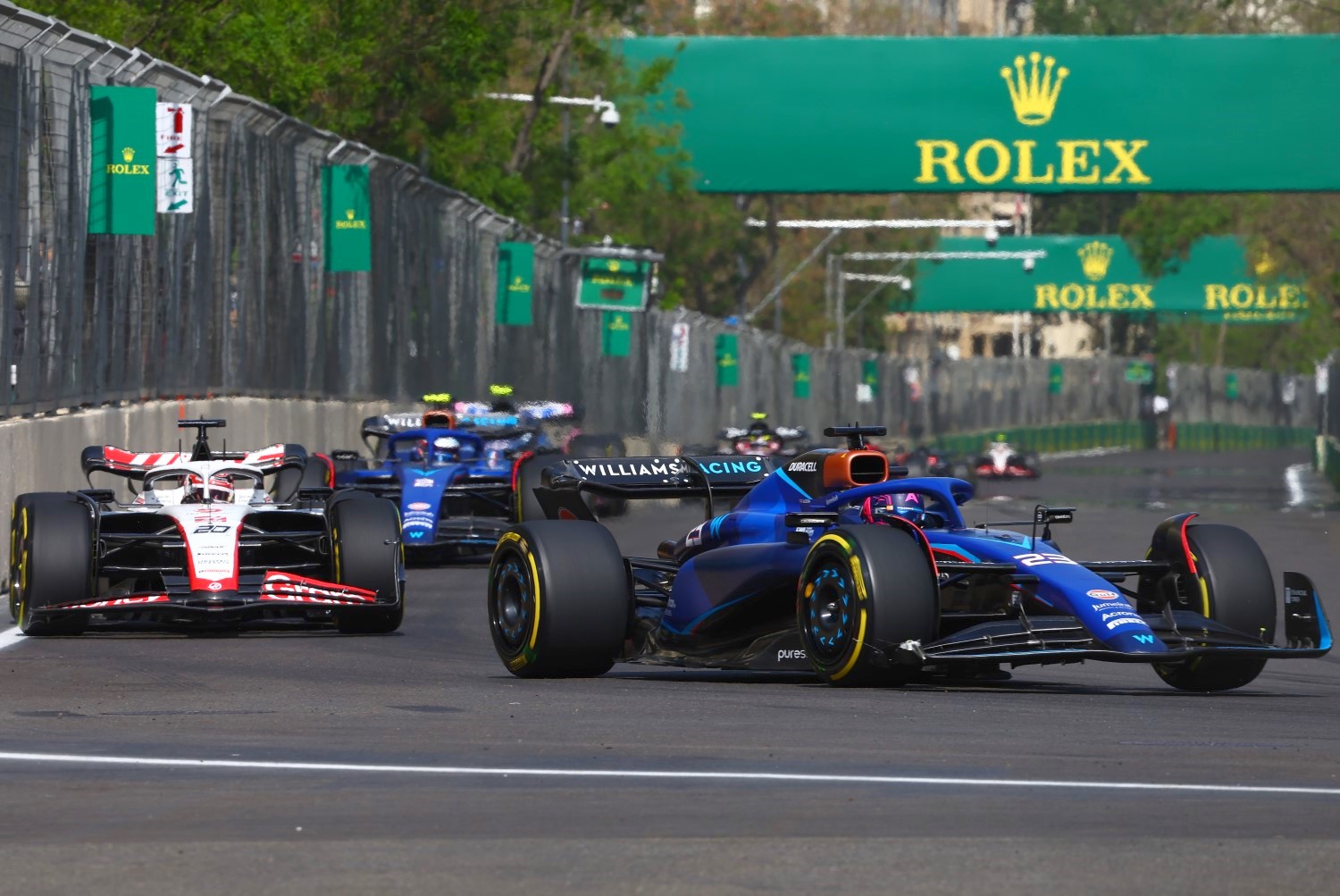 Alexander Albon (THA) Williams Racing FW45. Formula 1 World Championship, Rd 4, Azerbaijan Grand Prix, Sunday 30th April 2023. Baku City Circuit, Azerbaijan.