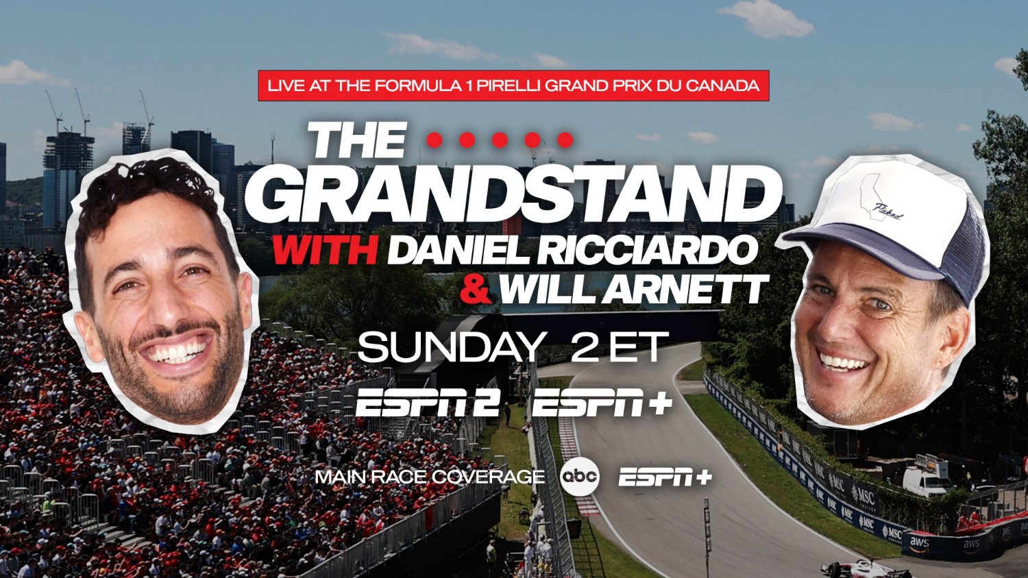 F1 ESPNs Alternate Race Telecast Begins Sunday from Canadian GP