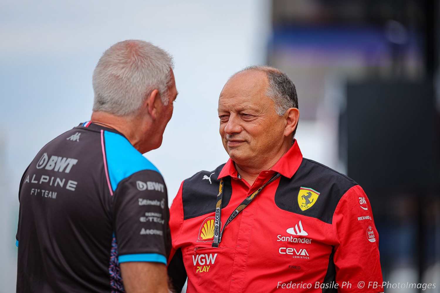 Frederic Vasseur Team Principal of the Scuderia Ferrari during the Hungarian GP, Budapest 20-23 July 2023 at the Hungaroring, Formula 1 World championship 2023.