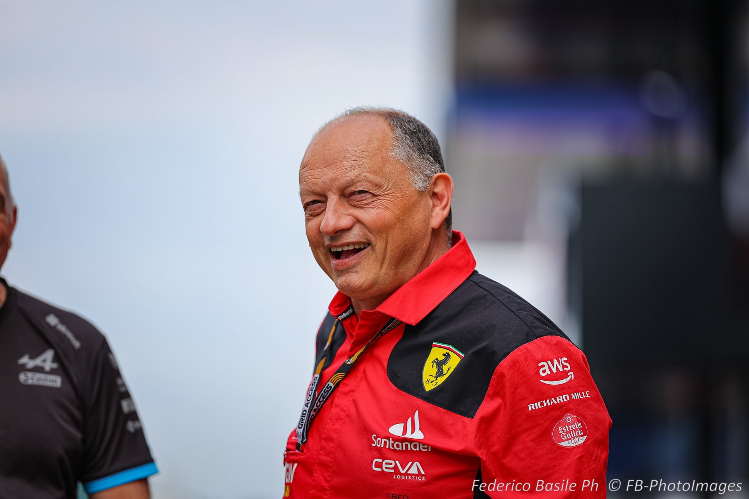 Frederic Vasseur Team Principal of the Scuderia Ferrari during the Hungarian GP, Budapest 20-23 July 2023 at the Hungaroring, Formula 1 World championship 2023.