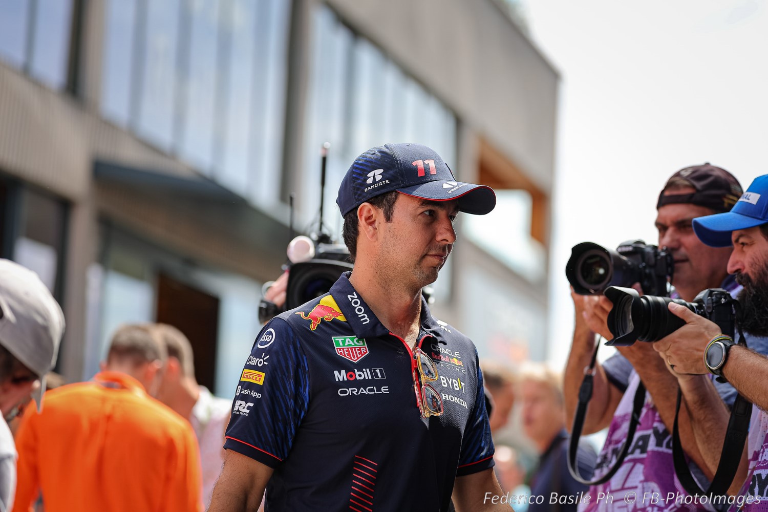 #11 Sergio Perez, (MEX) Oracle Red Bull Racing, Honda during the Hungarian GP, Budapest 20-23 July 2023 at the Hungaroring, Formula 1 World championship 2023.