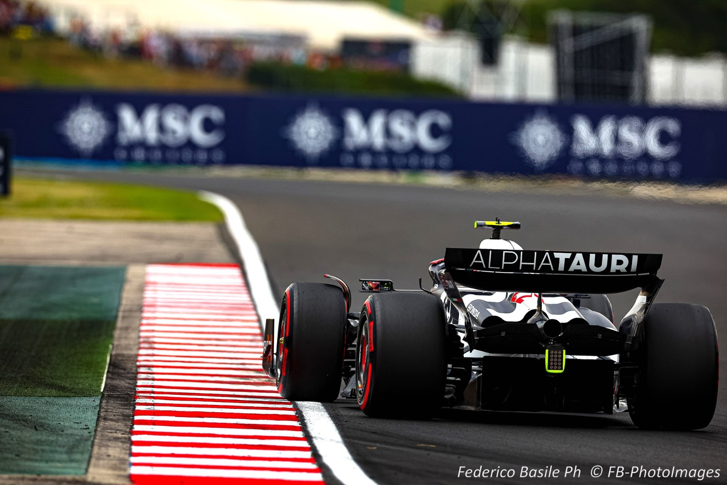 #22 Yuki Tsunoda, (JAP) Alpha Tauri, Honda during the Hungarian GP, Budapest 20-23 July 2023 at the Hungaroring, Formula 1 World championship 2023.