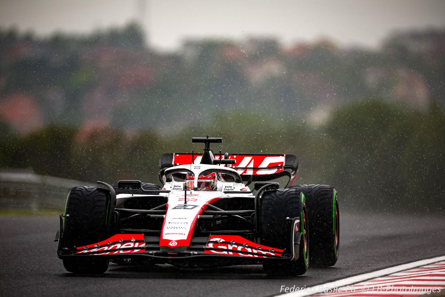 #20 Kevin Magnussen, (DAN) Haas F1 Teams during the Hungarian GP, Budapest 20-23 July 2023 at the Hungaroring, Formula 1 World championship 2023.