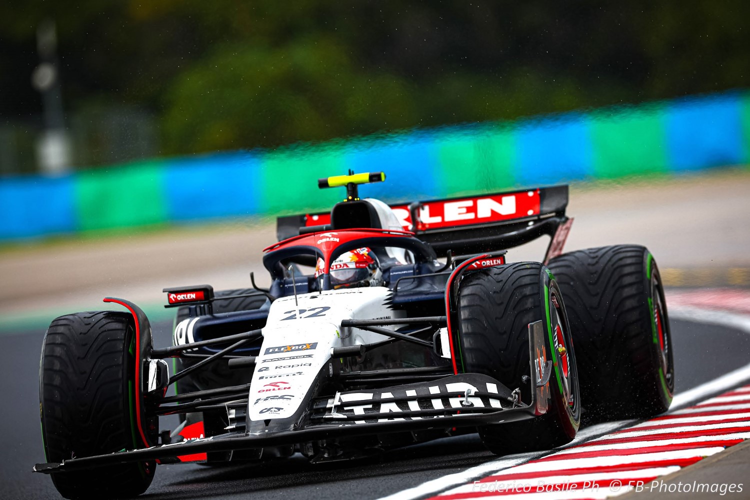 #22 Yuki Tsunoda, (JAP) Alpha Tauri, Honda during the Hungarian GP, Budapest 20-23 July 2023 at the Hungaroring, Formula 1 World championship 2023.