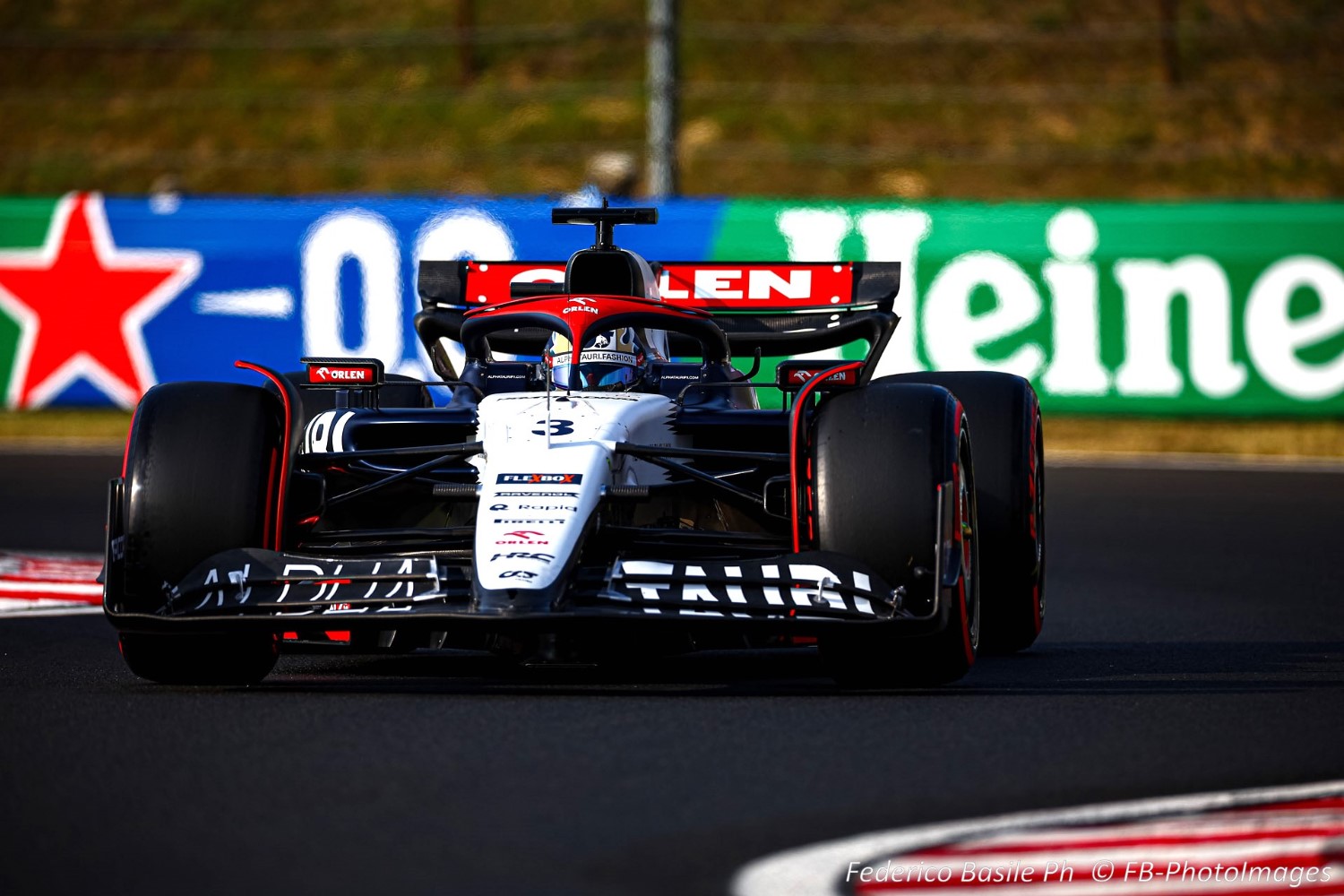 #3 Daniel Ricciardo, (AUS) Alpha Tauri, Honda during the Hungarian GP, Budapest 20-23 July 2023 at the Hungaroring, Formula 1 World championship 2023.