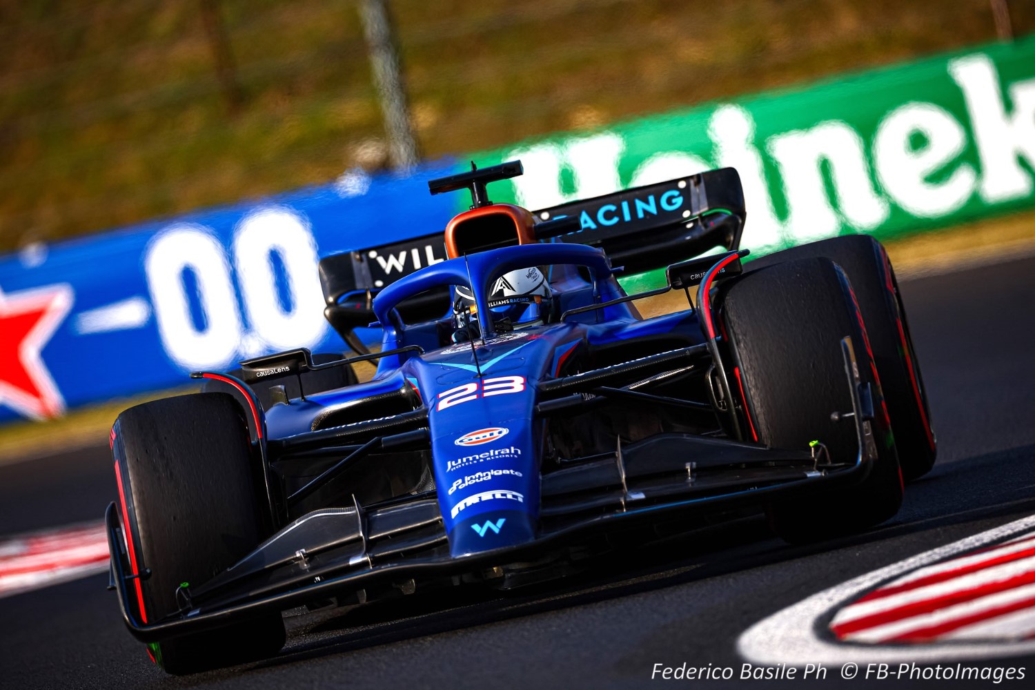 #23 Alex Albon, (GRB) Williams Mercedes during the Hungarian GP, Budapest 20-23 July 2023 at the Hungaroring, Formula 1 World championship 2023.