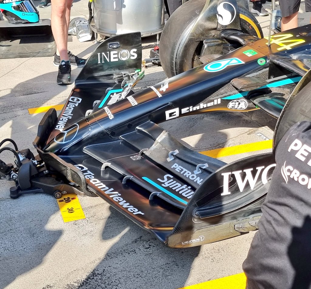 Mercedes W14 Front Wing