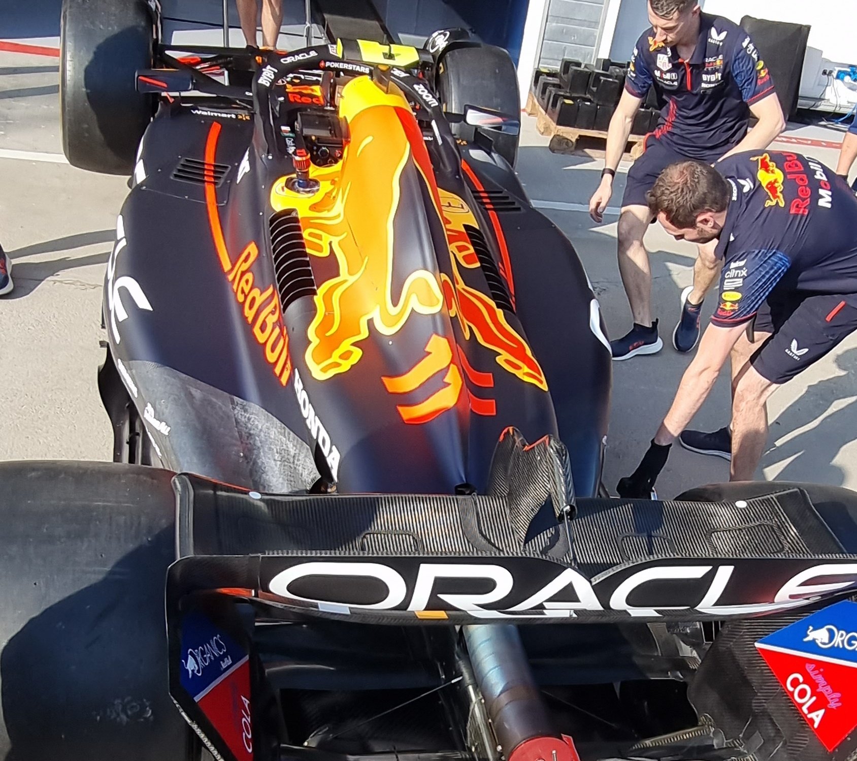 Revised Red Bull Sidepod