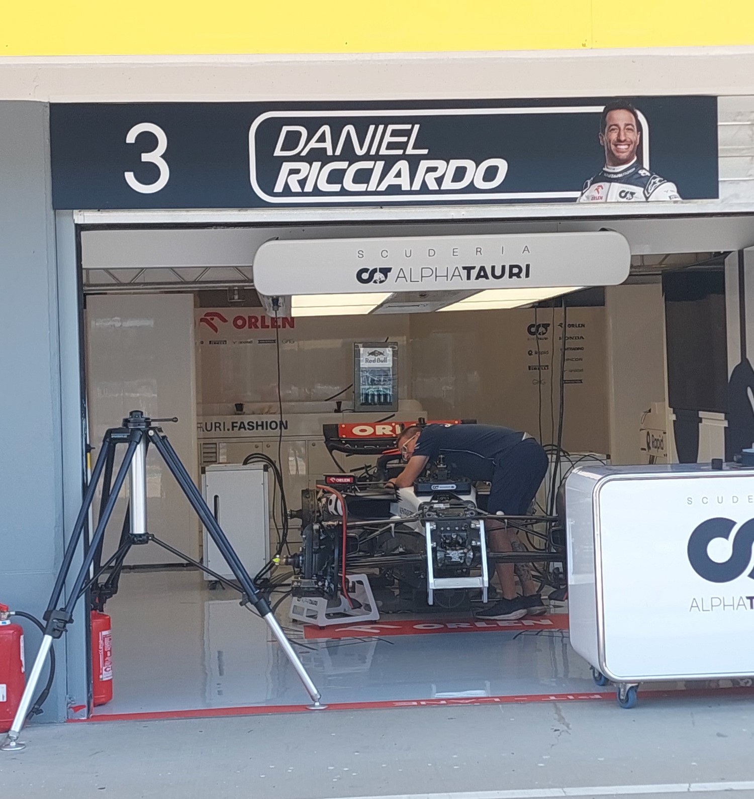 Daniel Ricciardo's Garage