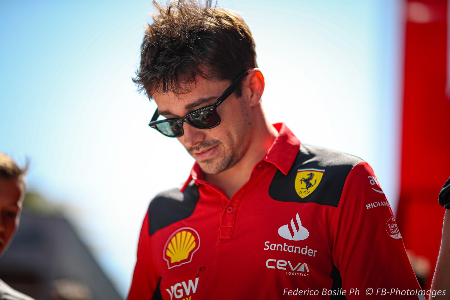 #16 Charles Leclerc, (MON) Scuderia Ferrari during the Hungarian GP, Budapest 20-23 July 2023 at the Hungaroring, Formula 1 World championship 2023.