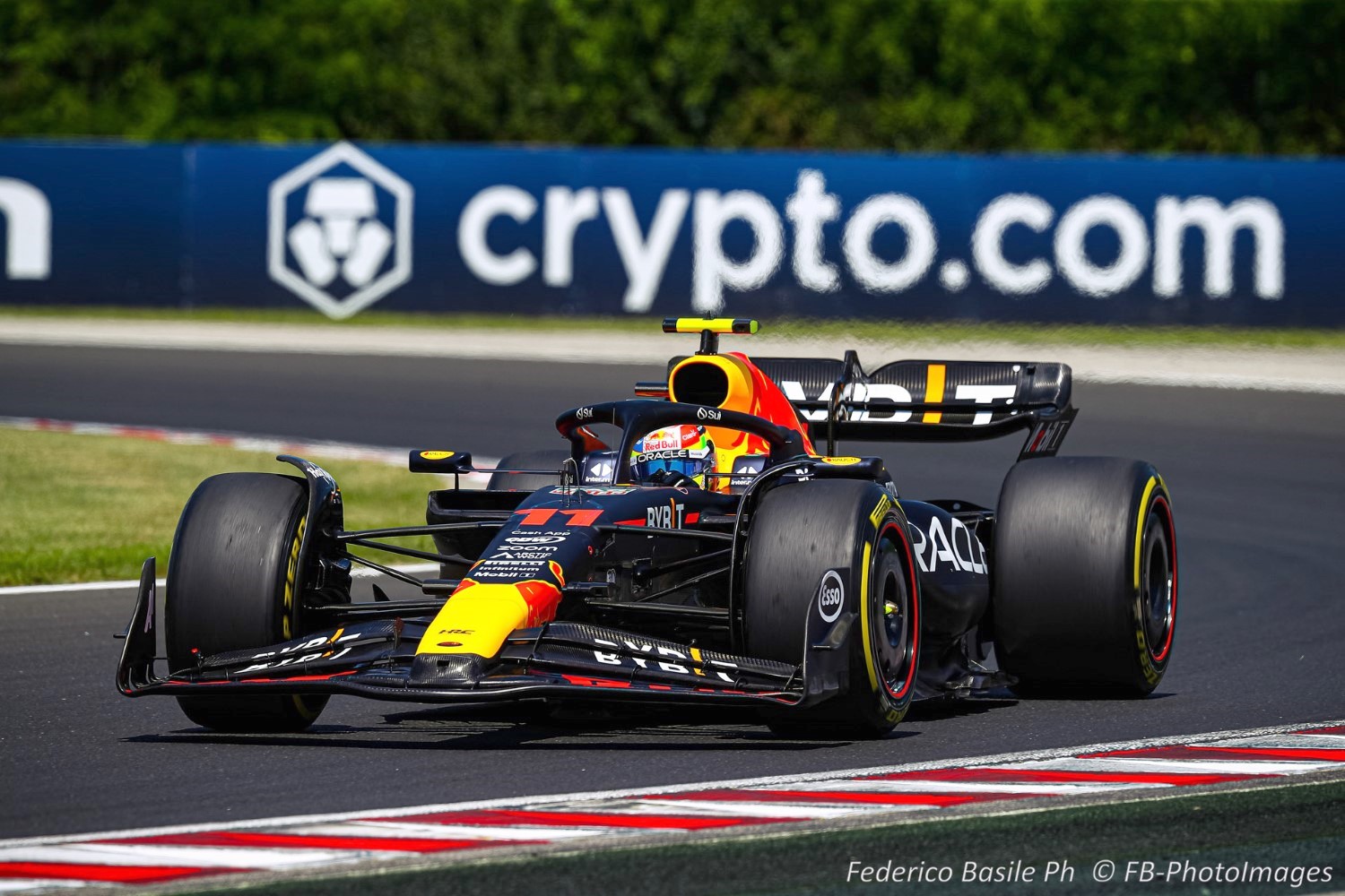 #11 Sergio Perez, (MEX) Oracle Red Bull Racing, Honda during the Hungarian GP, Budapest 20-23 July 2023 at the Hungaroring, Formula 1 World championship 2023.