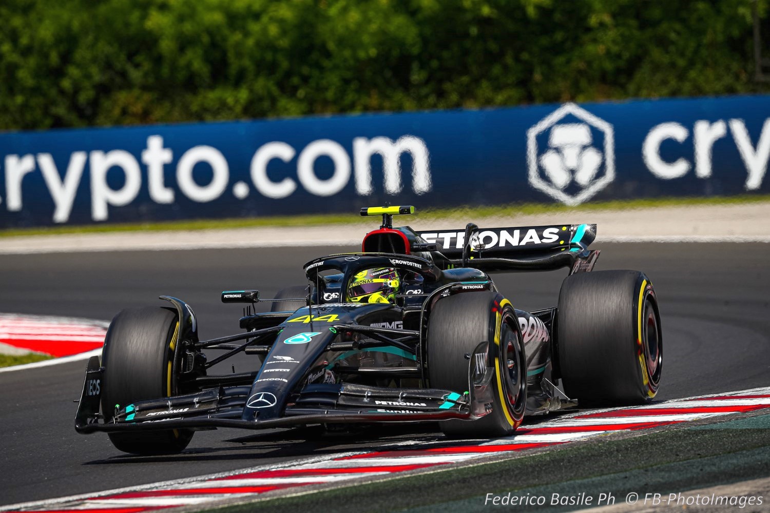 #44 Lewis Hamilton, (GRB) AMG Mercedes Ineos during the Hungarian GP, Budapest 20-23 July 2023 at the Hungaroring, Formula 1 World championship 2023.