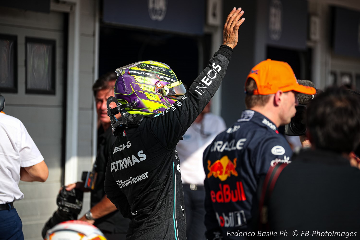 #44 Lewis Hamilton, (GRB) AMG Mercedes Ineos during the Hungarian GP, Budapest 20-23 July 2023 at the Hungaroring, Formula 1 World championship 2023.