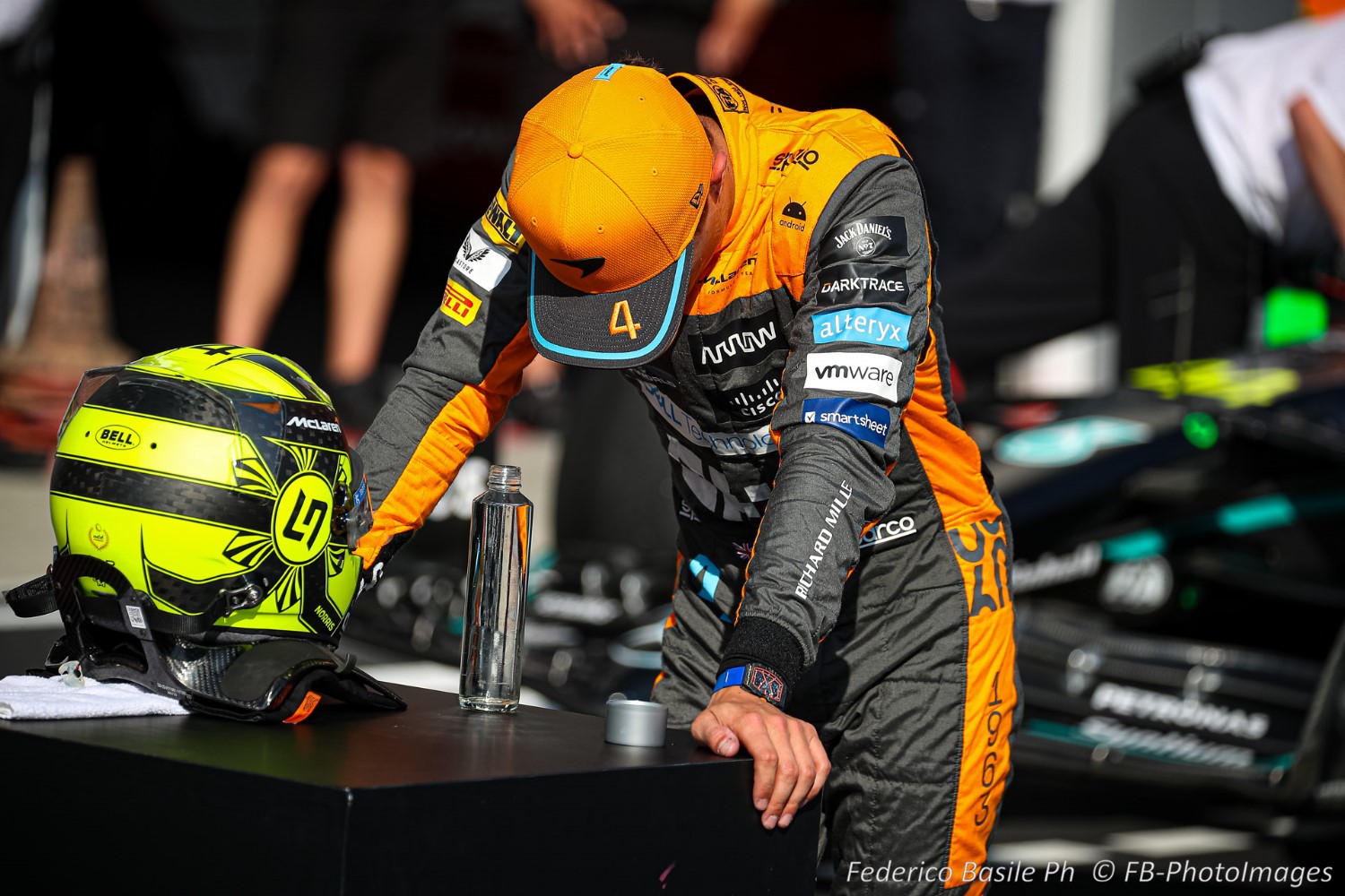 #4 Lando Norris, (GRB) McLaren Mercedes during the Hungarian GP, Budapest 20-23 July 2023 at the Hungaroring, Formula 1 World championship 2023.