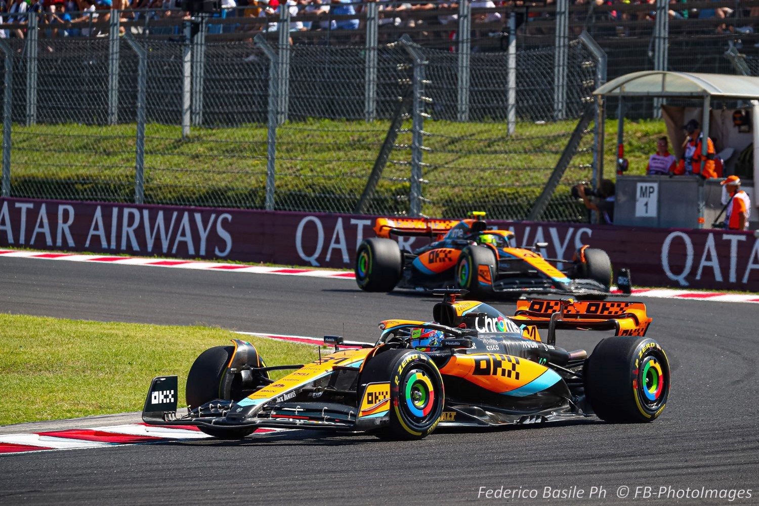 #81 Oscar Piastri, (AUS) McLaren Mercedes during the Hungarian GP, Budapest 20-23 July 2023 at the Hungaroring, Formula 1 World championship 2023.