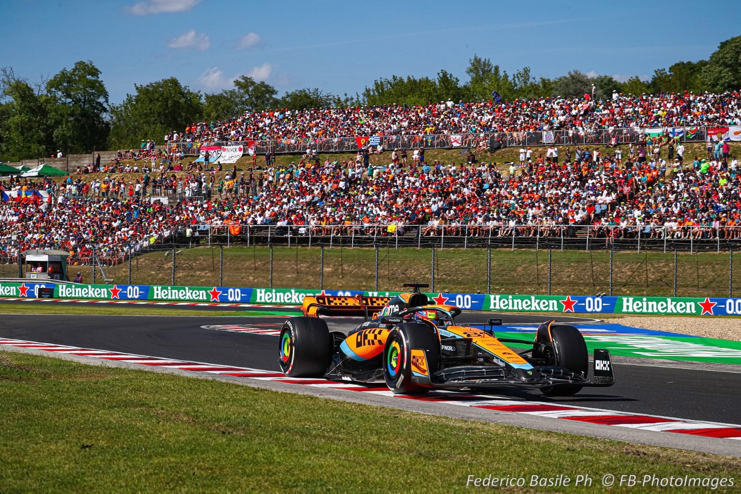 #81 Oscar Piastri, (AUS) McLaren Mercedes during the Hungarian GP, Budapest 20-23 July 2023 at the Hungaroring, Formula 1 World championship 2023.