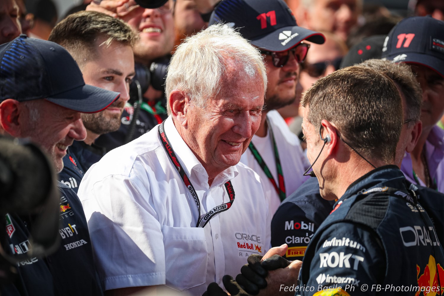 Dr. Helmut Marko former driver and current advisor to the Red Bull, head of Red Bull's driver development, during the Hungarian GP, Budapest 20-23 July 2023 at the Hungaroring, Formula 1 World championship 2023.