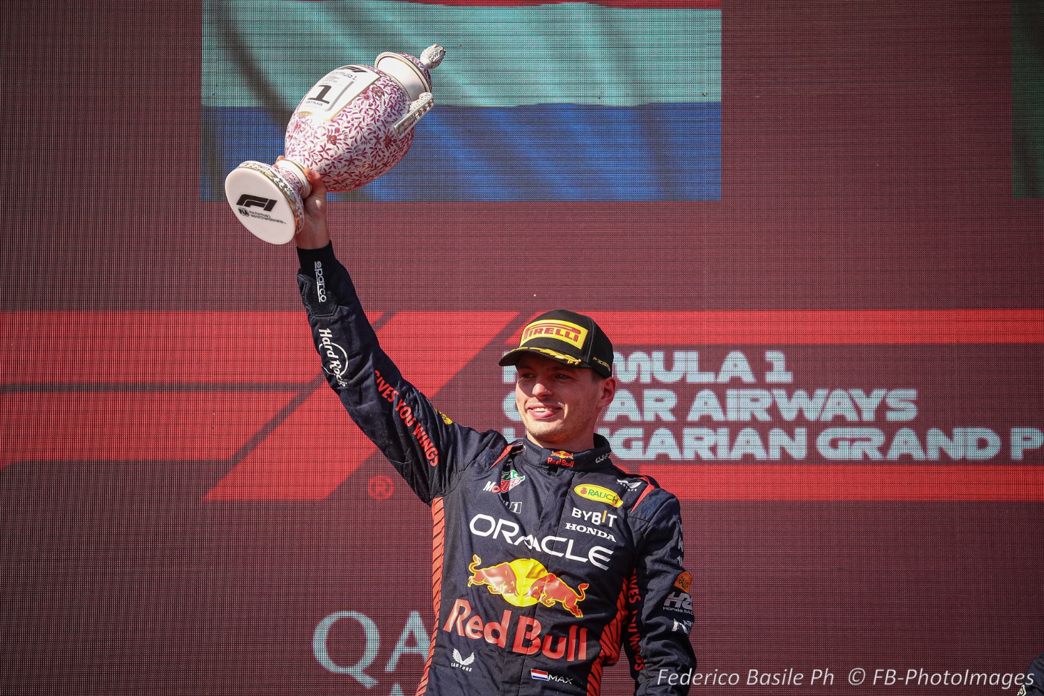 #1 Max Verstappen, (NED) Oracle Red Bull Racing, Honda during the Hungarian GP, Budapest 20-23 July 2023 at the Hungaroring, Formula 1 World championship 2023.