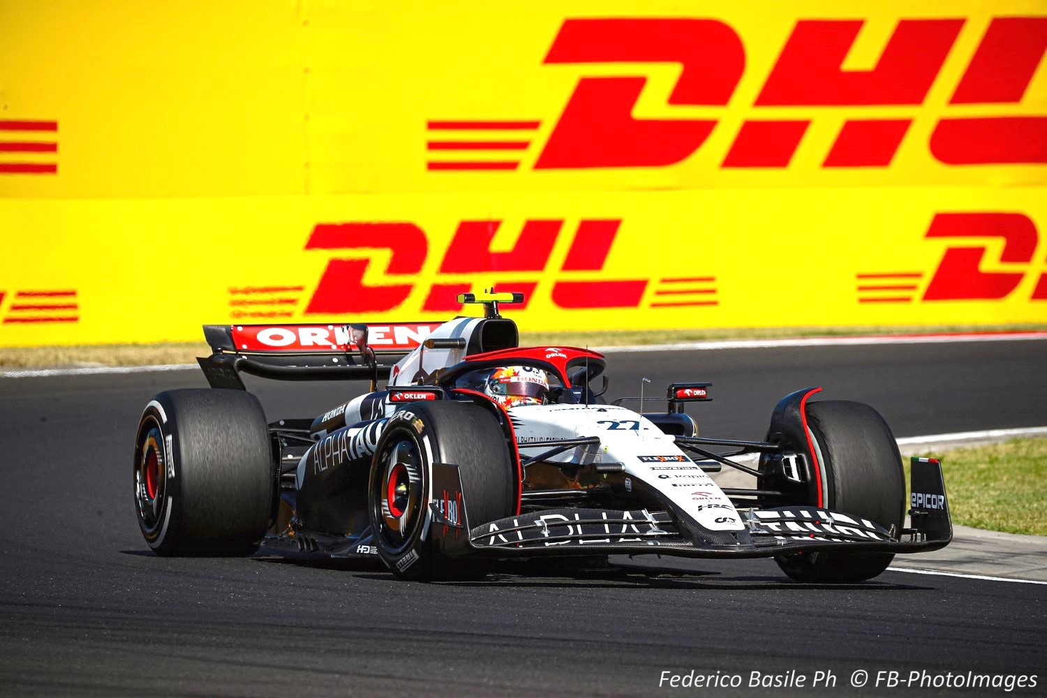 #22 Yuki Tsunoda, (JAP) Alpha Tauri, Honda during the Hungarian GP, Budapest 20-23 July 2023 at the Hungaroring, Formula 1 World championship 2023.