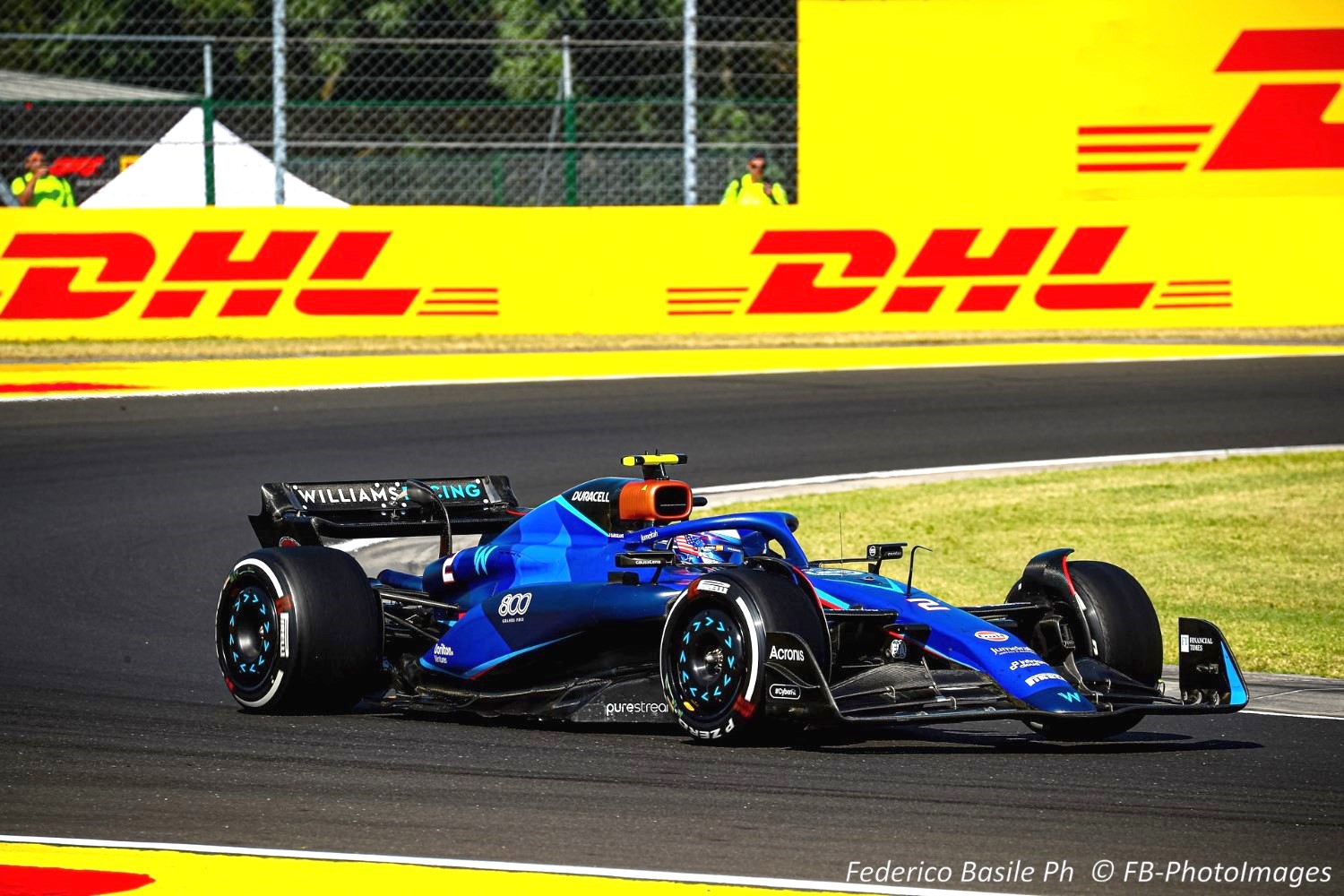 #2 Logan Sargeant, (USA) Williams Mercedes during the Hungarian GP, Budapest 20-23 July 2023 at the Hungaroring, Formula 1 World championship 2023.