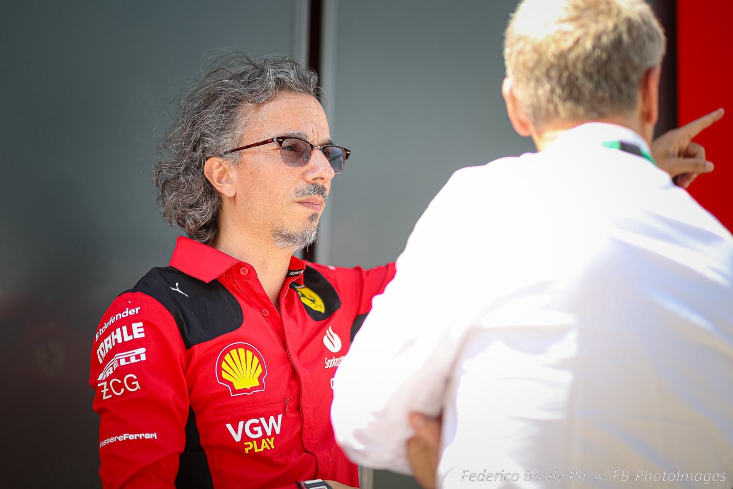 Laurent Mekies sporting director of Scuderia Ferrari , during the Hungarian GP, Budapest 20-23 July 2023 at the Hungaroring, Formula 1 World championship 2023.