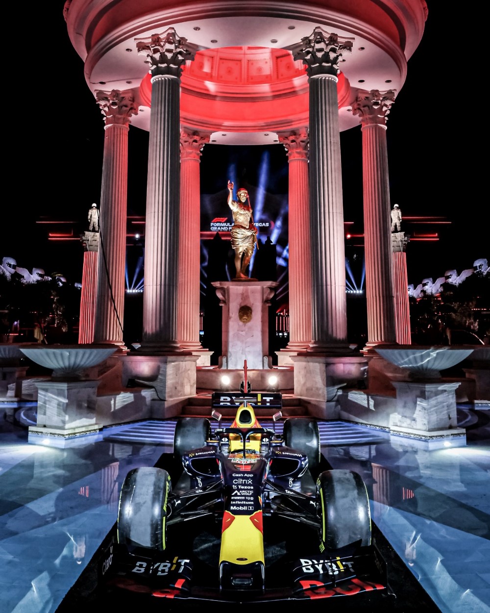 Glitzy F1 opening ceremony sets tone for divisive Las Vegas GP