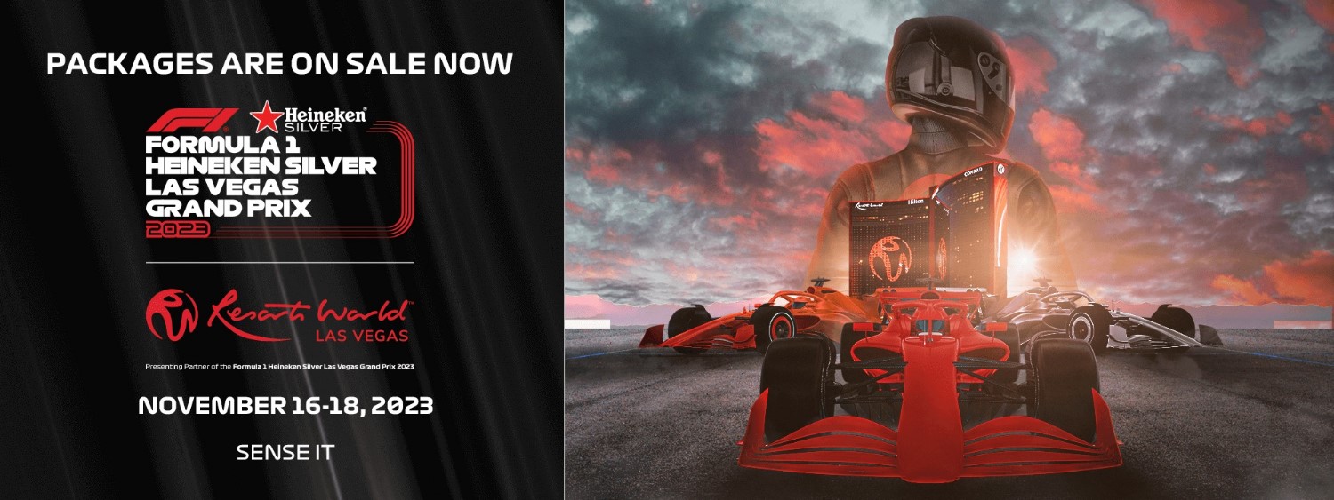 F1 Resorts World launches Las Vegas GP ticket packages BVM Sports