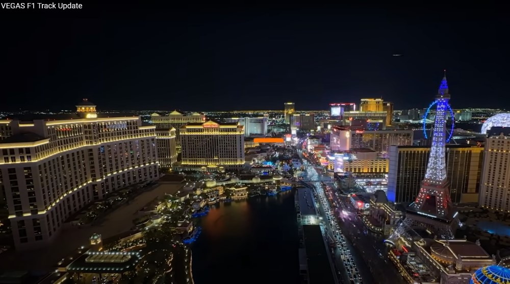 Video: Las Vegas F1 track update