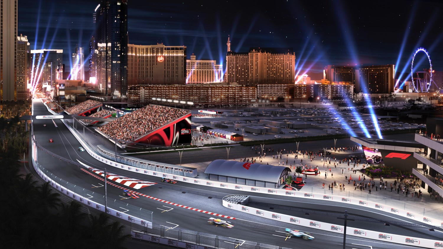 F1: Las Vegas GP adds more Grandstands