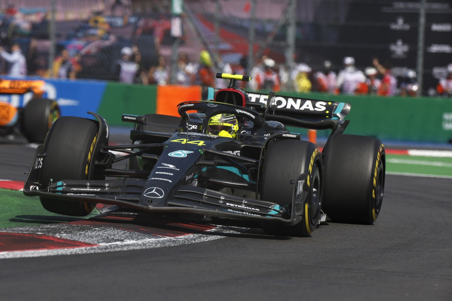Lewis Hamilton 2023 Mexican Grand Prix, Sunday - LAT Images