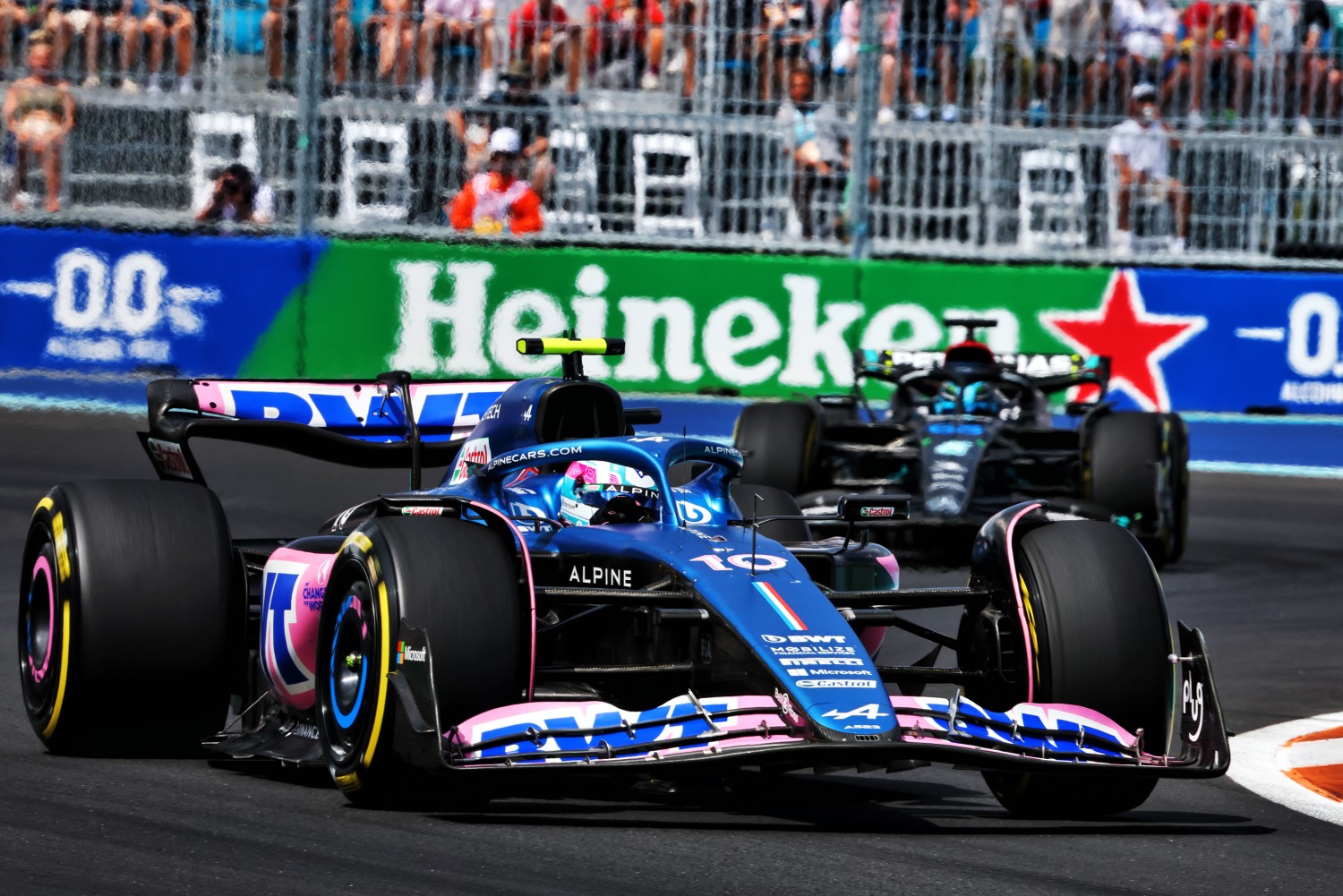 Pierre Gasly (FRA) Alpine F1 Team A523. Formula 1 World Championship, Rd 5, Miami Grand Prix, Sunday 7th May 2023. Miami International Autodrome, Miami, Florida, USA.