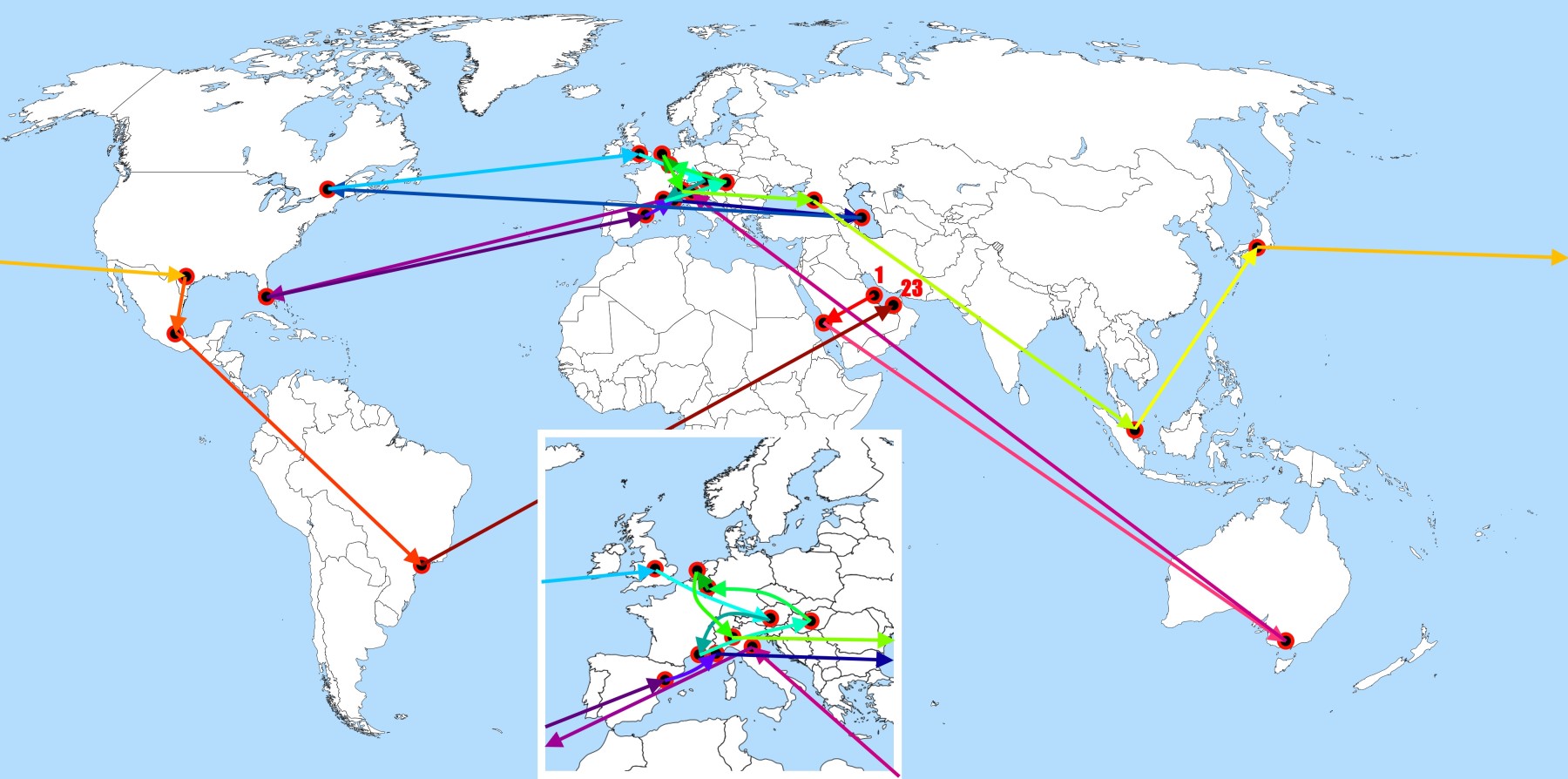 F1 23race F1 circus travel logistics BVM Sports