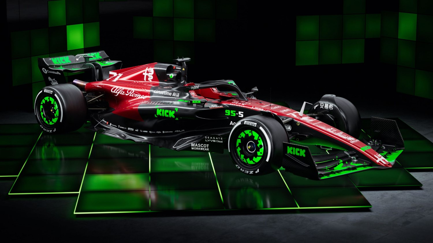 F1 Alfa Romeo F1 Team KICK unveils striking livery